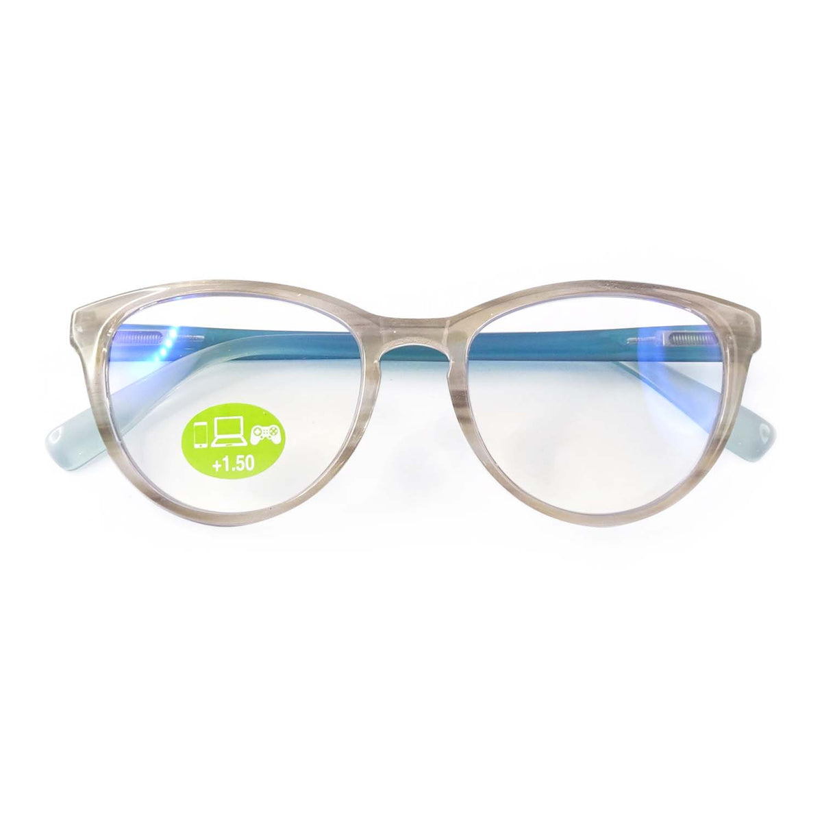 e-specs E2198 Bone Teal Fade