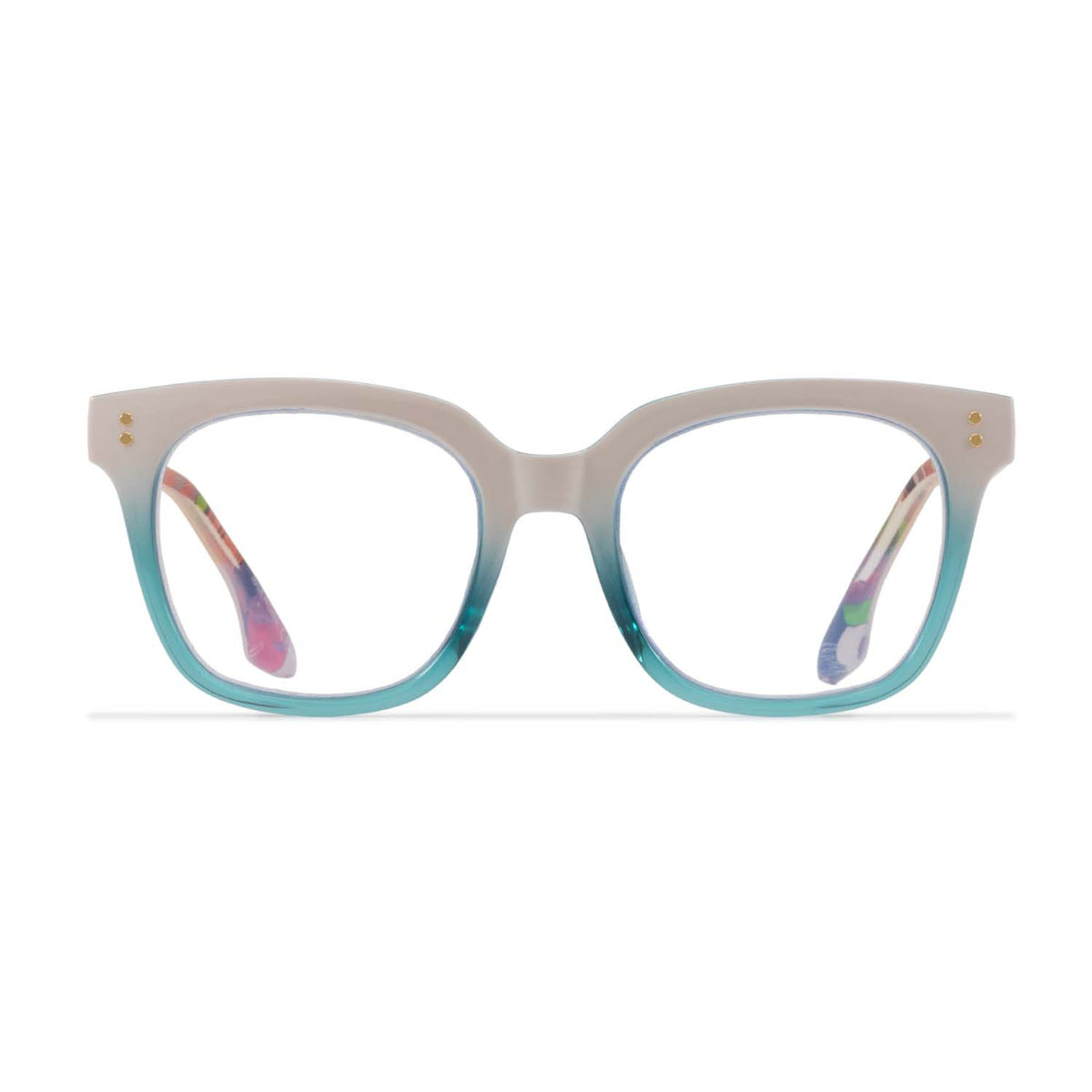 e-specs 1346 Ecru Teal Fade